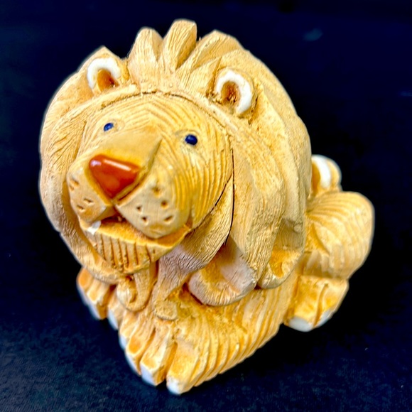 - Vintage retired ARTESANIA RINCONADA hand made Lion figure Made in Uru… - Picture 1 of 7
